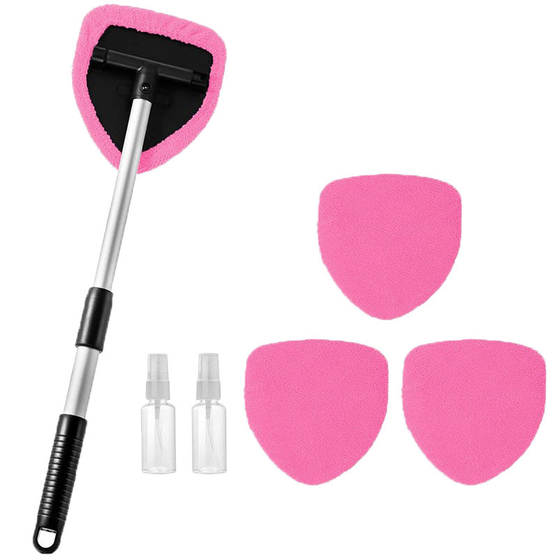 🔥Christmas Sale 50% OFF - Microfiber Car Windshield Cleaning Tool with Extendable Handle