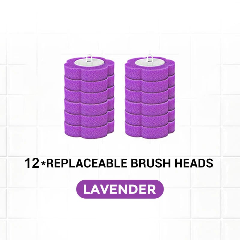 Disposable Toilet Cleaning System: Toilet Brush & Holder Kit with 18PCS Pre-Soaked Cleaner