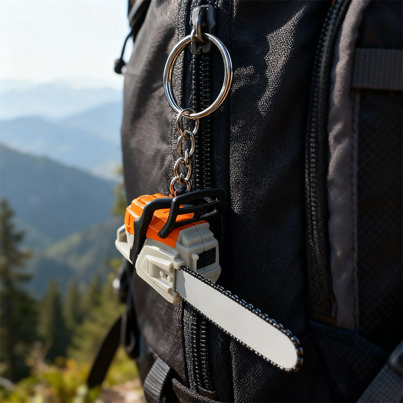 🔥Christmas Sale 49% OFF -🔧 Chainsaw Keychain | Portable Chainsaw Key Ring