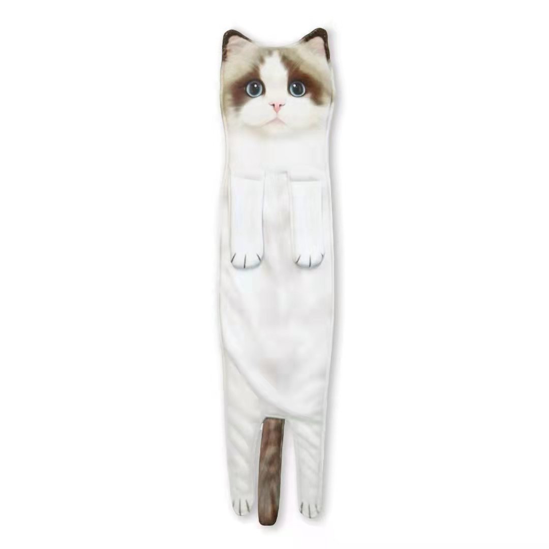 🎁 Christmas Sale — Up to 49% OFF! 🎅 Funny Cat Hand Towels