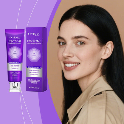 🦷Purple Toothpaste - Teeth Whitening & Stain Removal, Fresh Breath