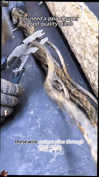 🚗 2025 New Multipurpose Lineman's Pliers with Wire Stripper - 6-in-1