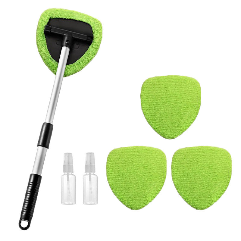 🔥Christmas Sale 50% OFF - Microfiber Car Windshield Cleaning Tool with Extendable Handle