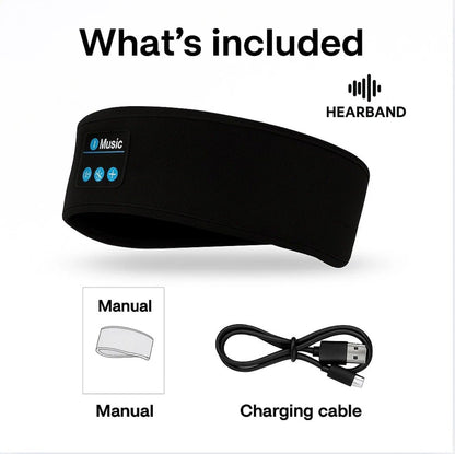 🎧2-in-1 Bluetooth Headband | Detachable & Washable