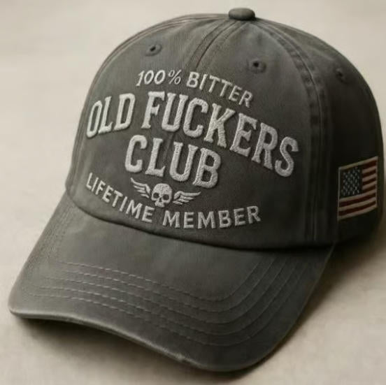 🔥Last Day 48% OFF -🦅Vintage Distressed "Old Club" Lifetime Member Cap