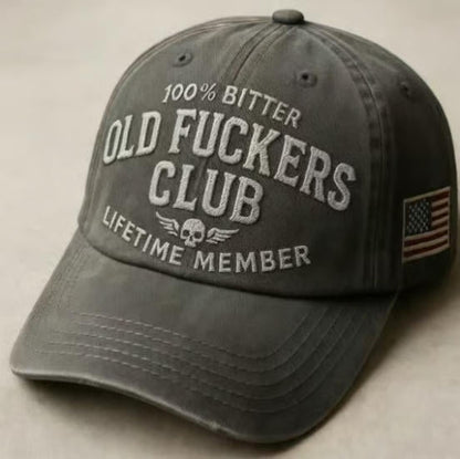 🔥Last Day 48% OFF -🦅Vintage Distressed "Old Club" Lifetime Member Cap