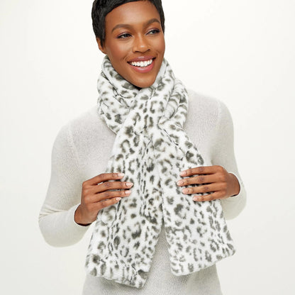 🔥NEW YEAR SALE 🧣Faux Fur Scarf With Hidden Zipper Pocket