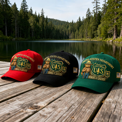 🧢Smokey Bear Forest Guardians Tribute Cap