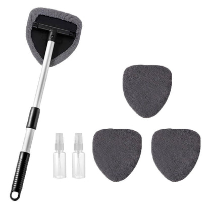 🔥Christmas Sale 50% OFF - Microfiber Car Windshield Cleaning Tool with Extendable Handle