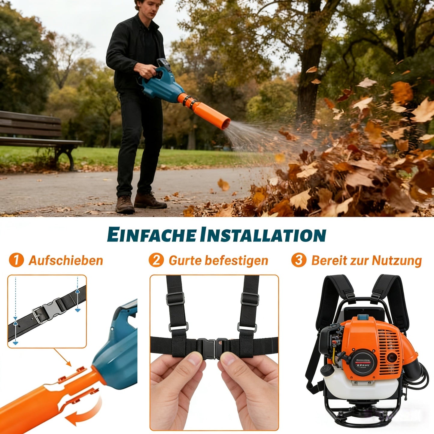 🔥LETZTER TAG 60% RABATT🔥 💨Laubbläser-Luftverstärker