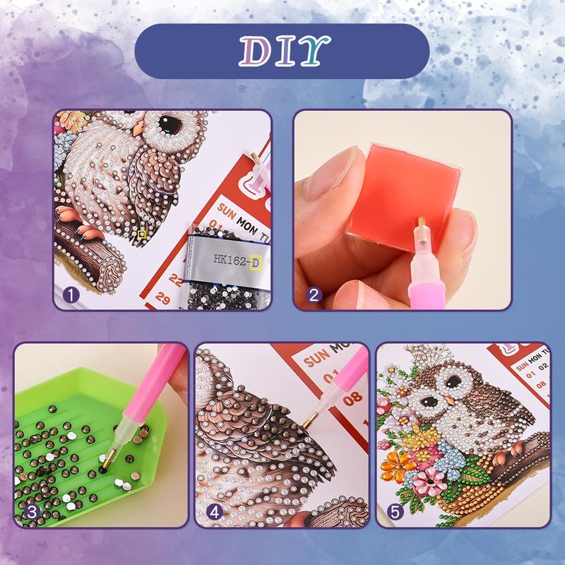 💎2026 DIY Diamond Painting Desk Calendar - Perfect for Craft Lovers 🗓️🎁