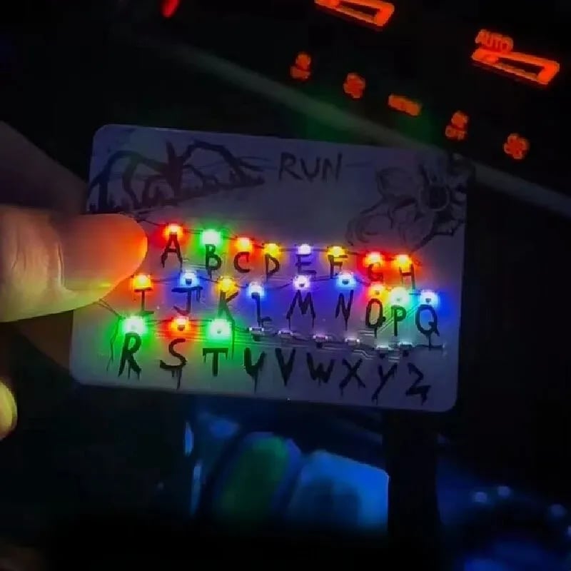 💡Card Light Pendant – Carry the Upside Down With You!