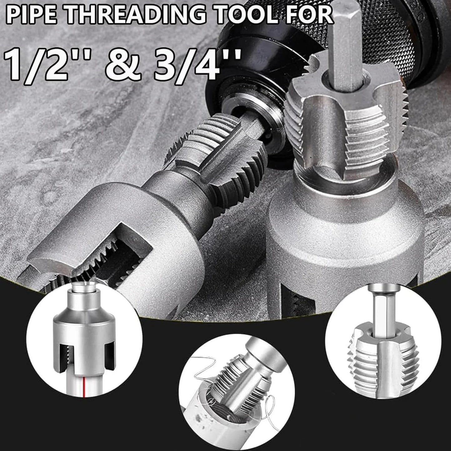🛠️ Pipe Tapping and Threading Tool