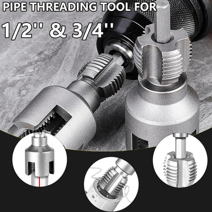 🛠️ Pipe Tapping and Threading Tool