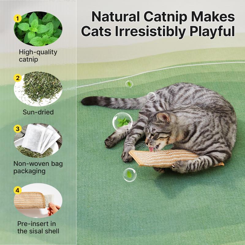 🎄Christmas Sale: Buy 2 Get 1 Free🐱Interactive Catnip Chew Toy