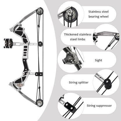 Terozi™ Compact Archery Kit — Elite Mini Compound Bow