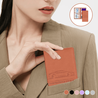 ✨Car Registration & Insurance Card Holder
