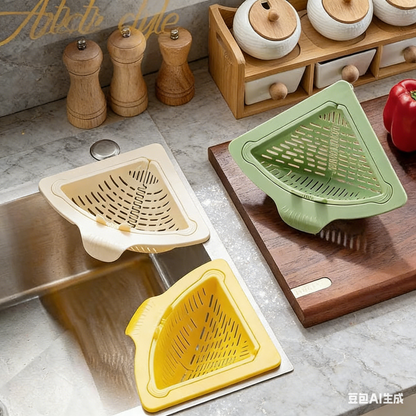 ✨Magnetic Suction Space-Saving Corner Sink Strainer