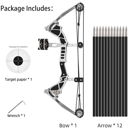 Terozi™ Compact Archery Kit — Elite Mini Compound Bow