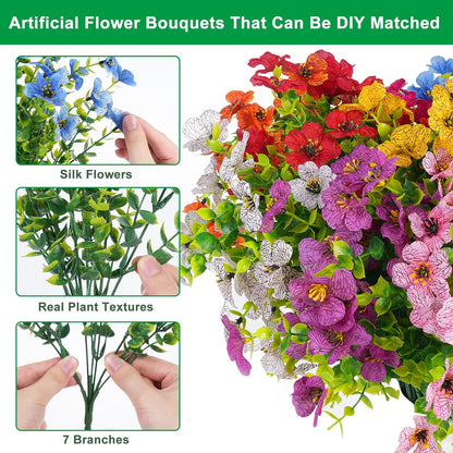 💥Only $1.98Last Day Promotion!🌺UV Resistant Colorful Artificial Flower🌺