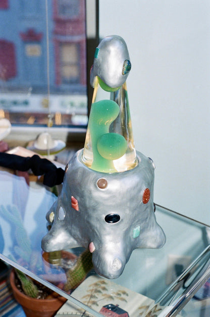 🔥LAST DAY 49% OFF - 🌋🎁Handmade Glow Lava Lamp(✨Same as in the video)