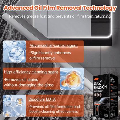 🔥LAST DAY 50% OFF - Glass Oil Film Cleaner