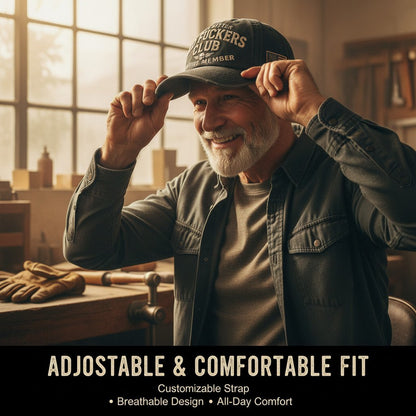 🔥Last Day 48% OFF -🦅Vintage Distressed "Old Club" Lifetime Member Cap