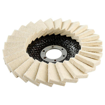 🔥Year-end 49% Off Promotion✨5Inch Wool Polishing Wheels Set for Angle Grinders