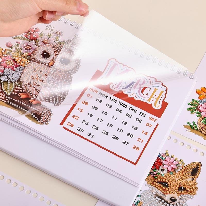 💎2026 DIY Diamond Painting Desk Calendar - Perfect for Craft Lovers 🗓️🎁