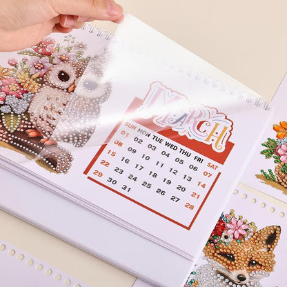 💎2026 DIY Diamond Painting Desk Calendar - Perfect for Craft Lovers 🗓️🎁
