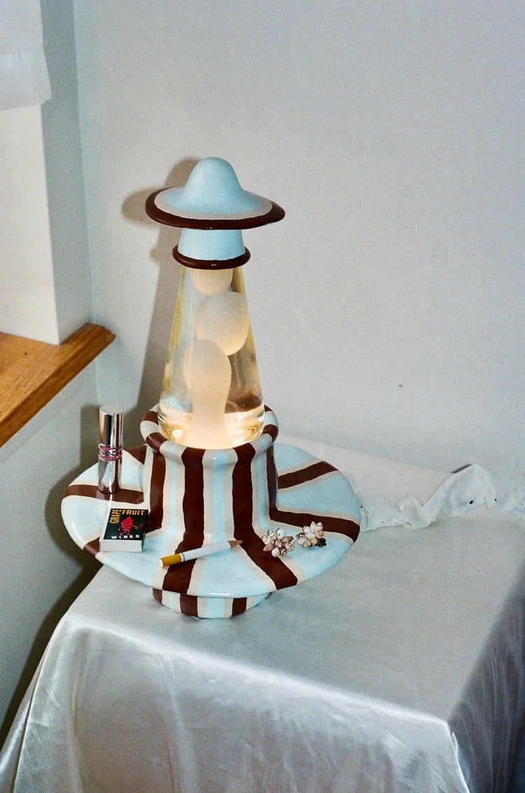 🔥LAST DAY 49% OFF - 🌋🎁Handmade Glow Lava Lamp(✨Same as in the video)