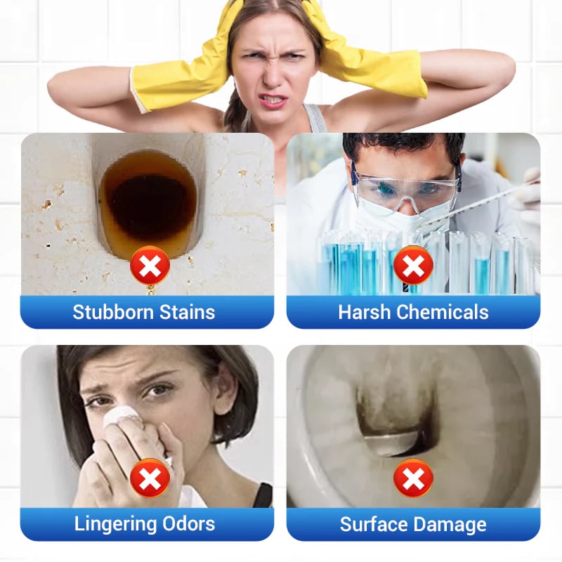 Disposable Toilet Cleaning System: Toilet Brush & Holder Kit with 18PCS Pre-Soaked Cleaner