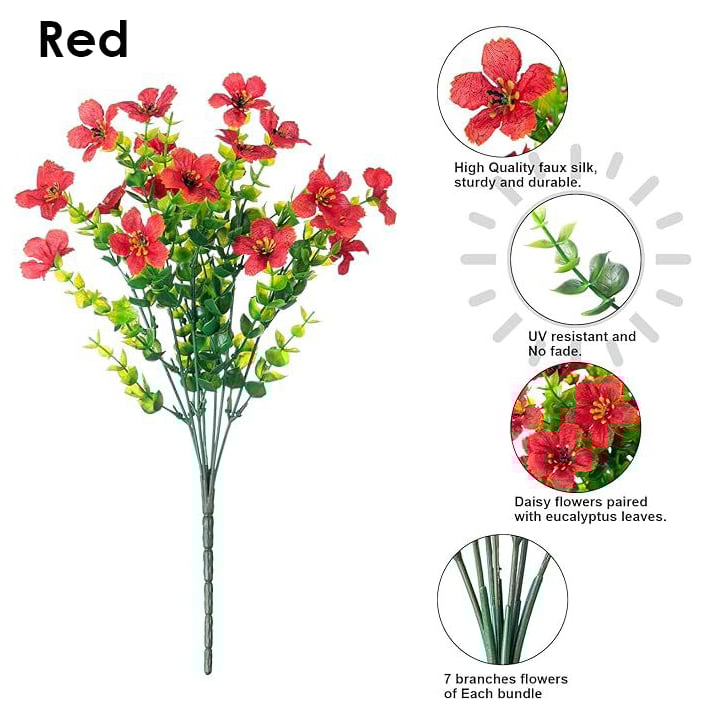 💥Only $1.98Last Day Promotion!🌺UV Resistant Colorful Artificial Flower🌺