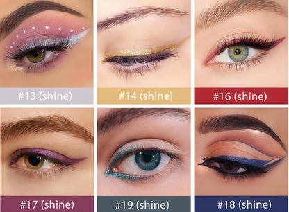 🌈Creme Gel Liner - Waterproof 12HR Longevity Super Creamy Matte Smooth Gel Eyeliner