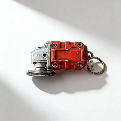 🛠️2-in-1 Inspired Mini Grinder Keychain: On-the-Go Smoothing Tool + Tool Enthusiast Collectible