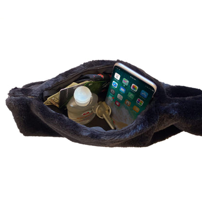 🔥NEW YEAR SALE 🧣Faux Fur Scarf With Hidden Zipper Pocket