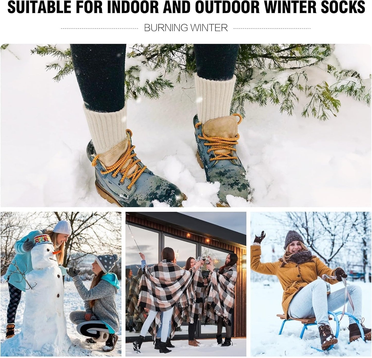 🏆 10 Pairs Women's Solid Mid-calf Socks