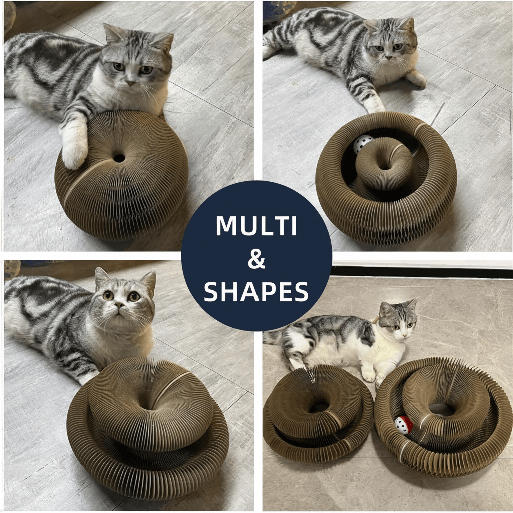 CatFold™-Accordion Cat Scratcher Toy