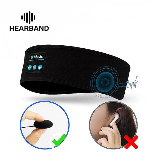 🎧2-in-1 Bluetooth Headband | Detachable & Washable