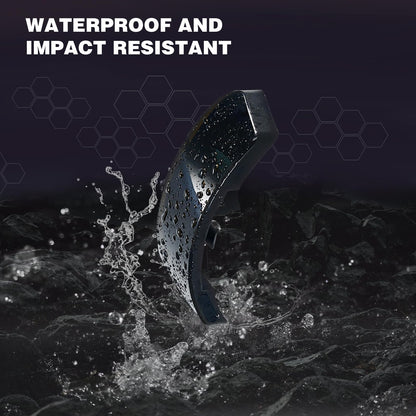 LED Full-Color Helmet Display, DIY Customizable Display Modes, Controllable Via Smartphone APP, Compatible With Most Bicycle and Motorcycle Helmets