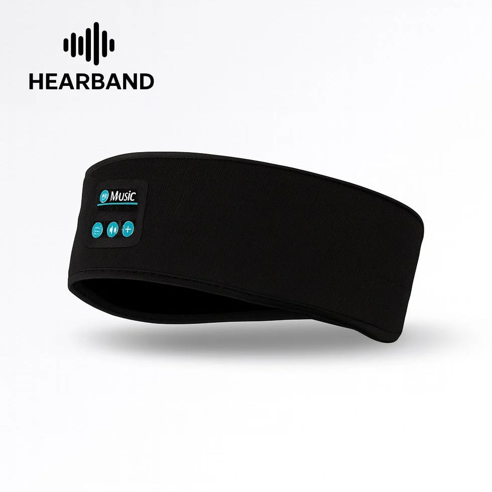 🎧2-in-1 Bluetooth Headband | Detachable & Washable