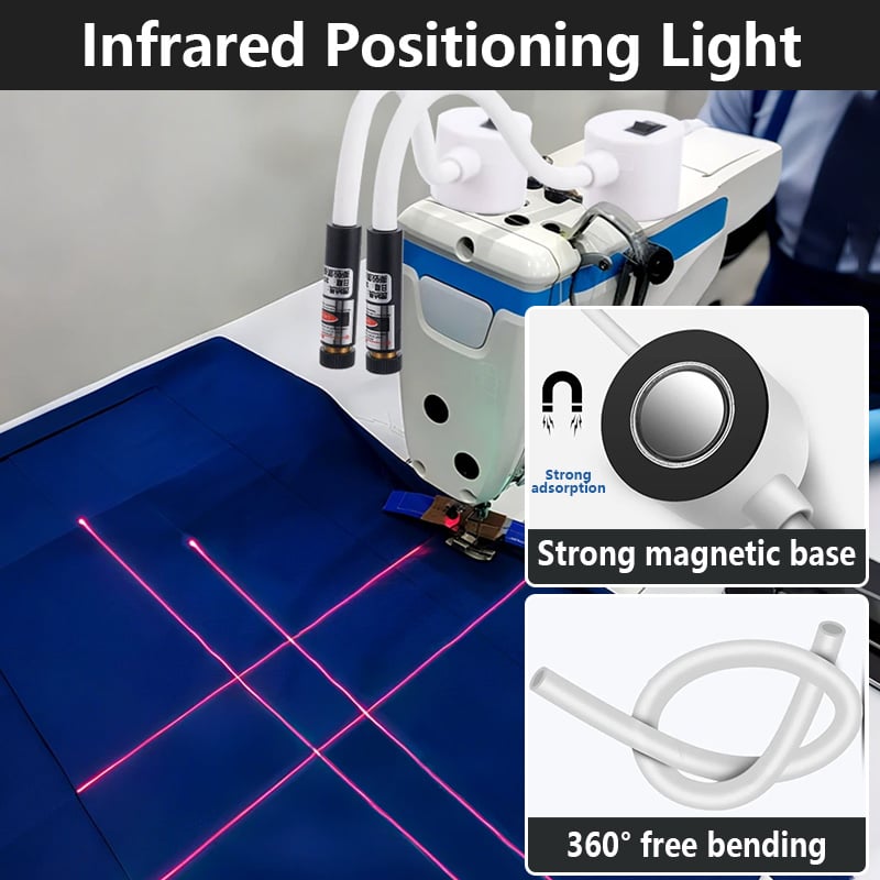 🔥Last Day 50% Sale - Magnetic Positioning Quilting Laser Light for Sewing Machine
