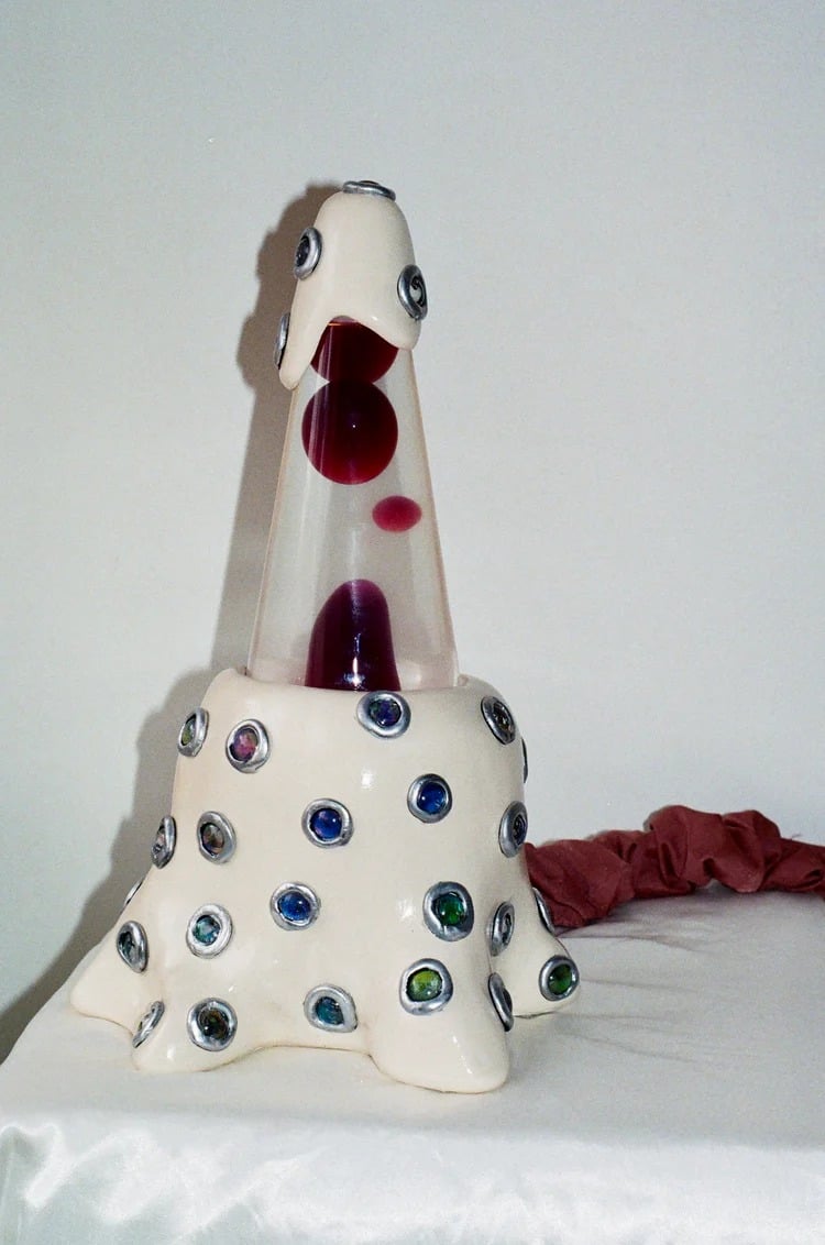 🔥LAST DAY 49% OFF - 🌋🎁Handmade Glow Lava Lamp(✨Same as in the video)