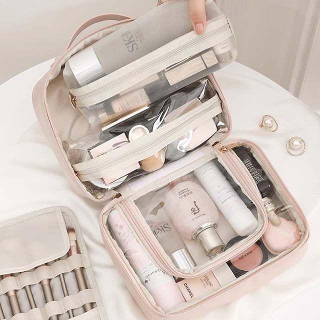 💄Multi-Compartment Toiletry Cosmetics Bag
