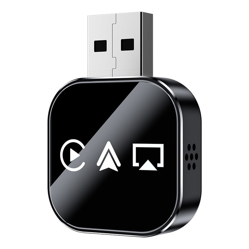 2026 Upgrade 3 in 1 Screen Mirror iOS Phone, wired to wireless Carplay adapter