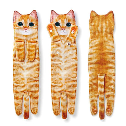 🎁 Christmas Sale — Up to 49% OFF! 🎅 Funny Cat Hand Towels