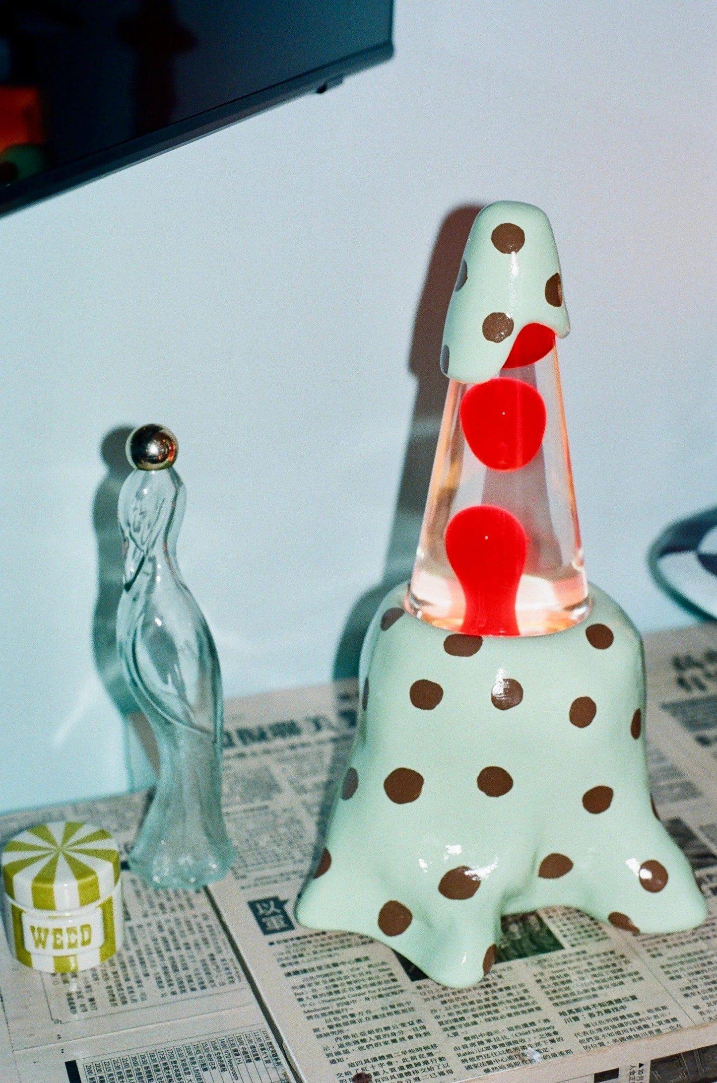 🔥LAST DAY 49% OFF - 🌋🎁Handmade Glow Lava Lamp(✨Same as in the video)