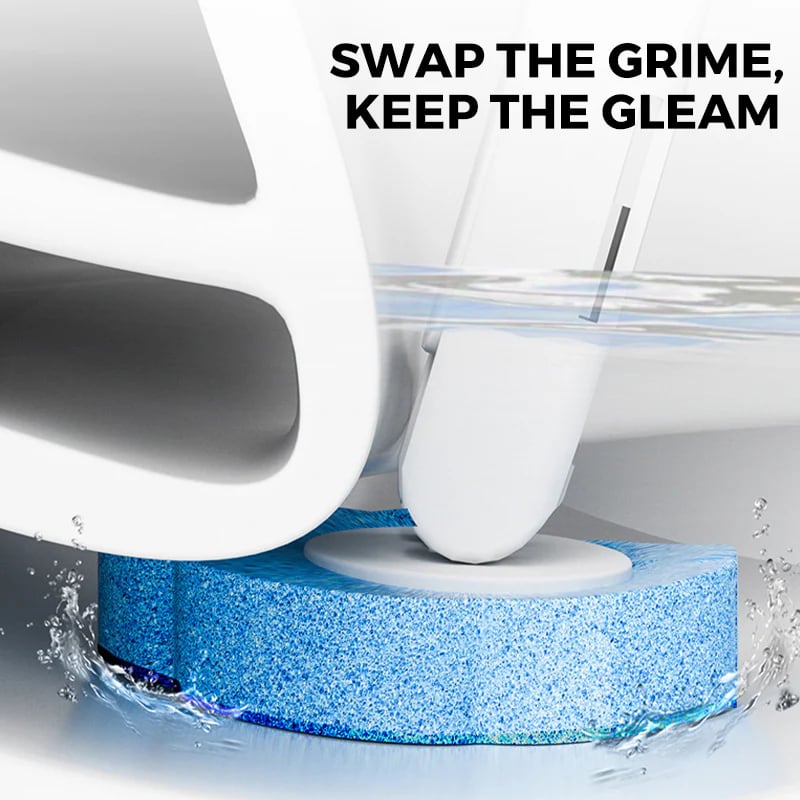 Disposable Toilet Cleaning System: Toilet Brush & Holder Kit with 18PCS Pre-Soaked Cleaner