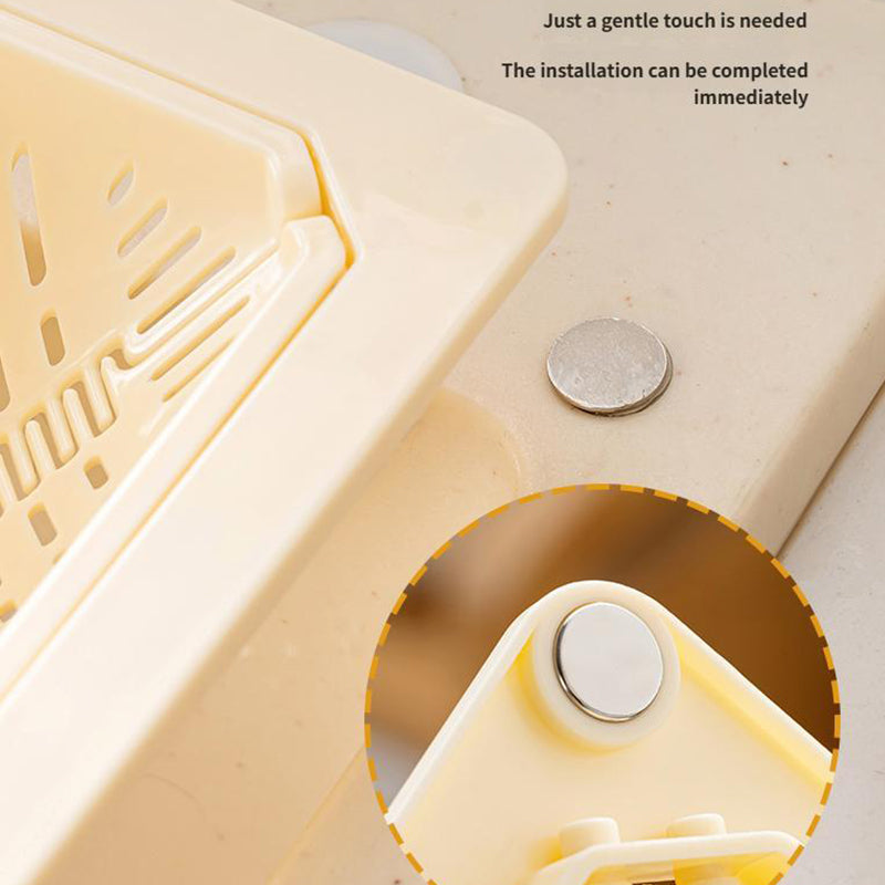✨Magnetic Suction Space-Saving Corner Sink Strainer