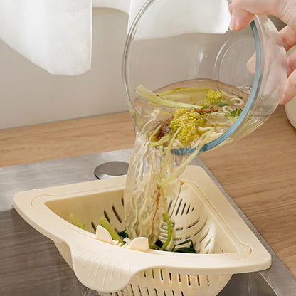 ✨Magnetic Suction Space-Saving Corner Sink Strainer